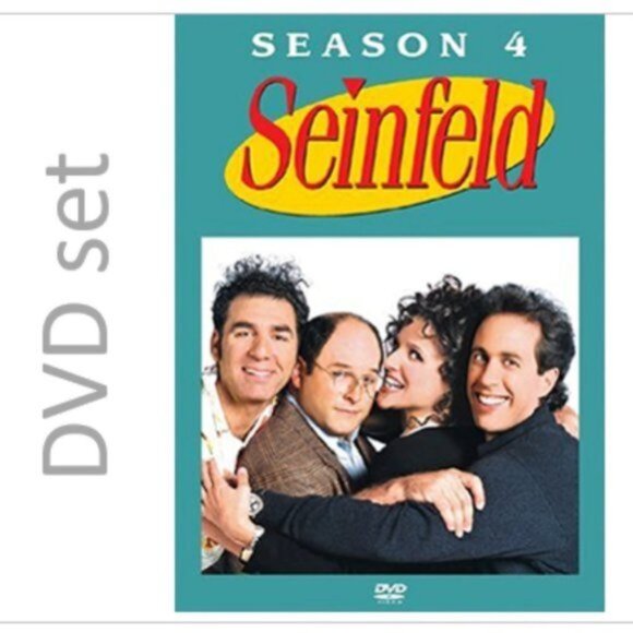 3/$13 SEINFELD complete season 4 DVD set TV series - Picture 1 of 8